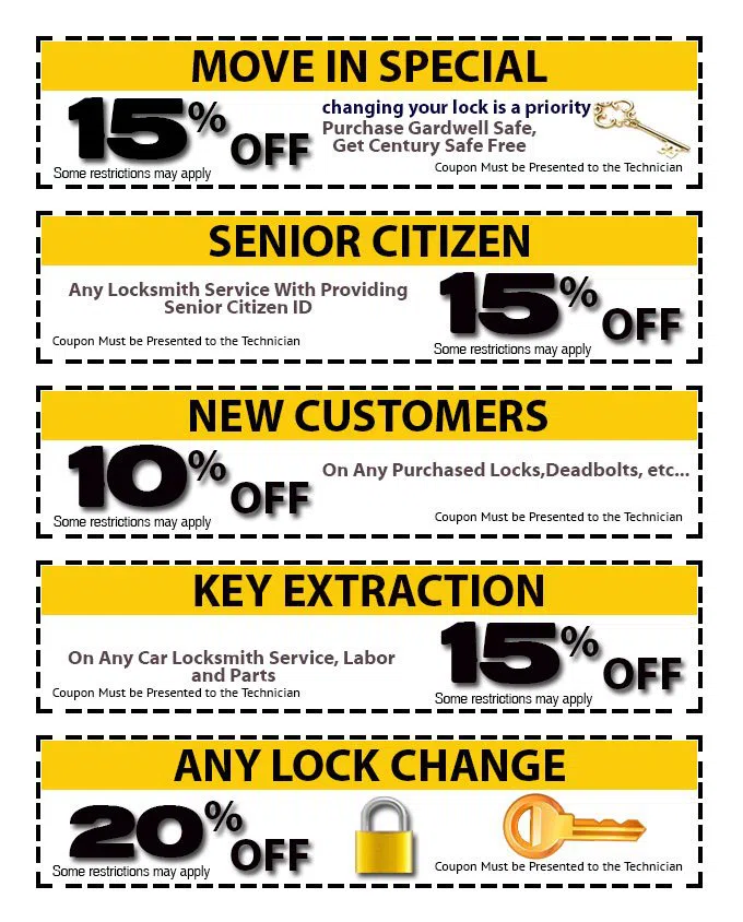 Security Locksmith Services Mountain View, CA 650-651-3442 - coupon-img